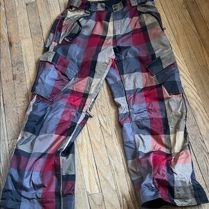 The North Face Men's Multicolor Plaid Cargo Pants